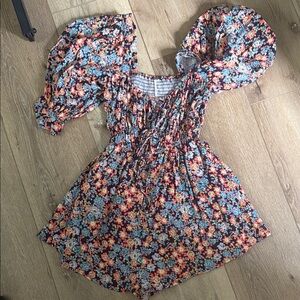 Free people floral romper